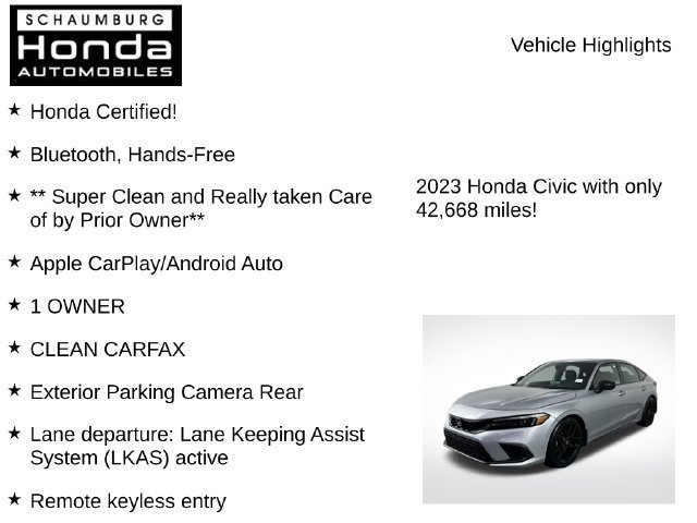 Used 2023 Honda Civic Sport image 14