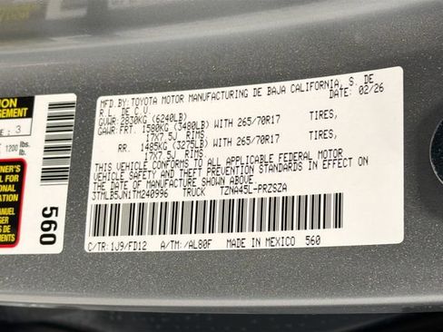 New 2026 Toyota Tacoma TRD Off-Road image 25