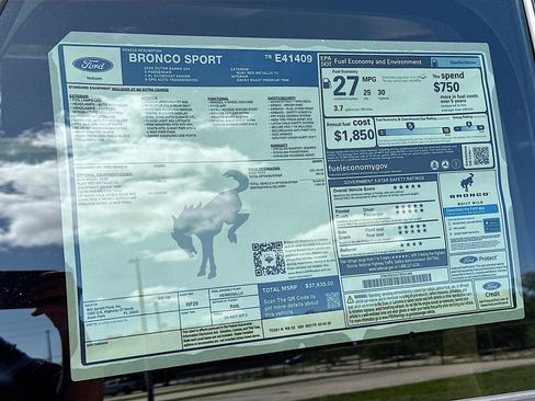 New 2026 Ford Bronco Sport Outer Banks AWD/4WD image 18