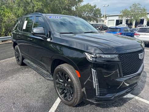 Used 2023 Cadillac Escalade Sport w/ LPO, ONYX Package RWD image 3