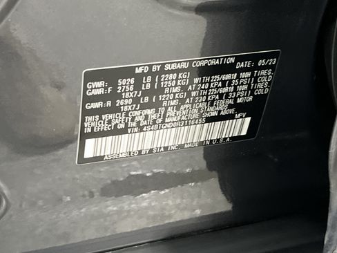 Used 2024 Subaru Outback Limited XT w/ Popular Package #2 AWD/4WD image 34