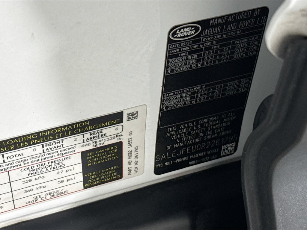 Certified 2024 Land Rover Defender 130 S AWD/4WD image 26