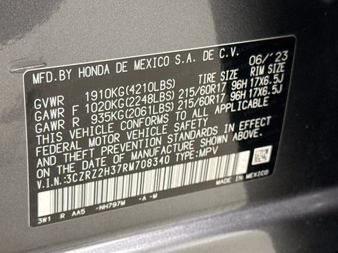 Used 2024 Honda HR-V LX image 23