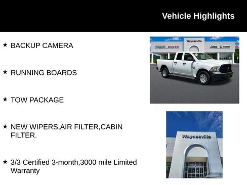 Used 2019 RAM 1500 Tradesman w/ Popular Equipment Group AWD/4WD image 2