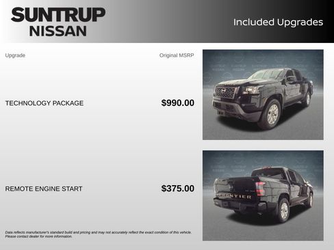 Certified 2022 Nissan Frontier SV w/ Technology Package AWD/4WD image 2