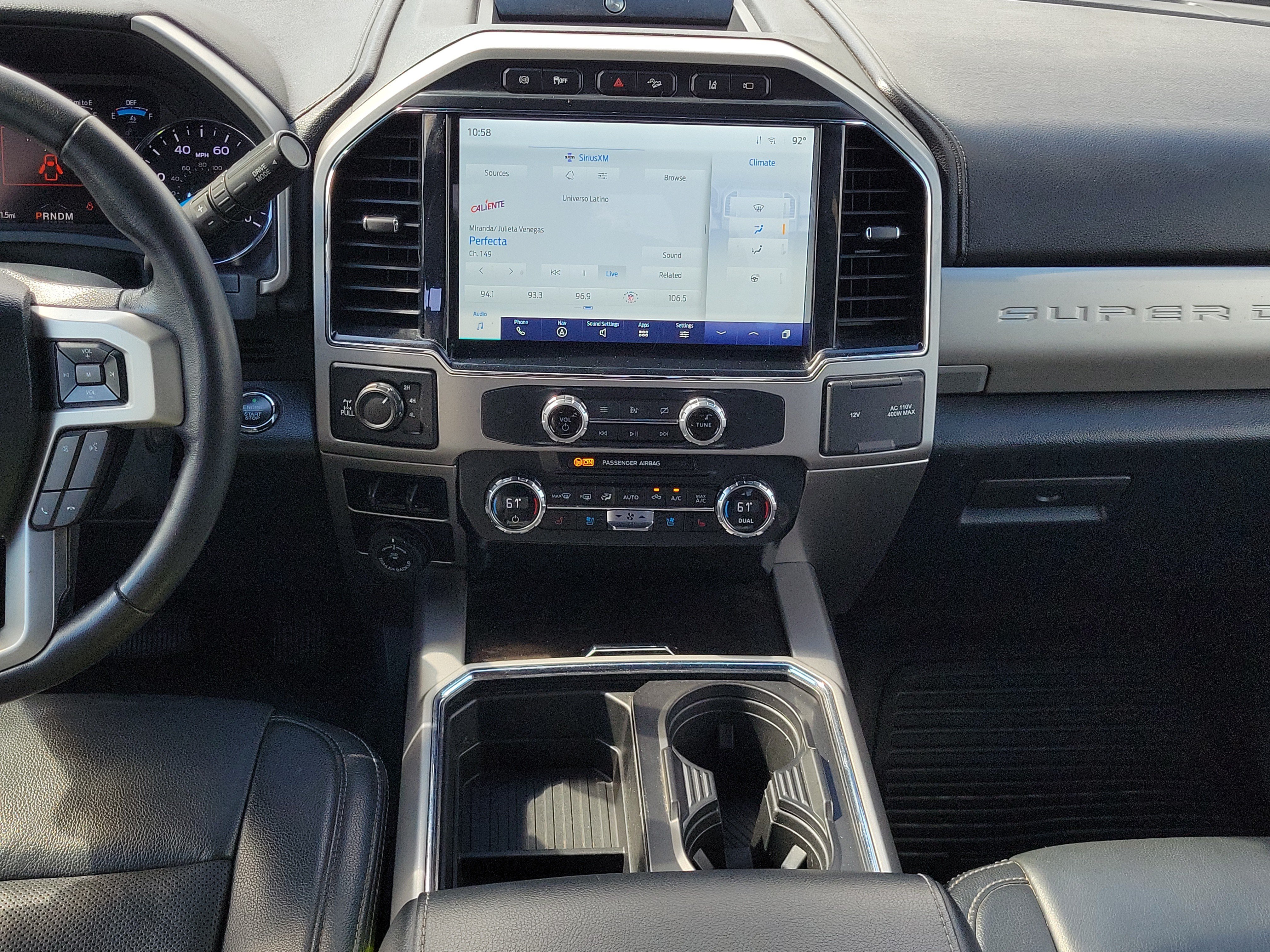Used 2022 Ford F350 Lariat w/ Black Appearance Package AWD/4WD image 14