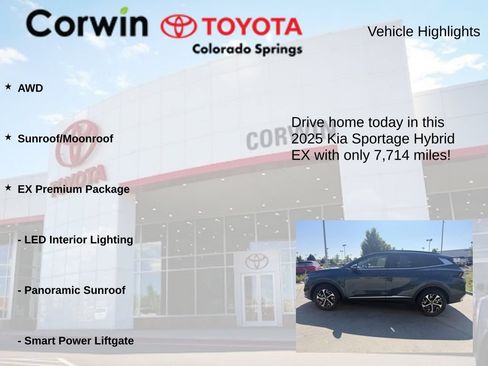 Used 2025 Kia Sportage EX w/ EX Premium Package AWD/4WD image 6