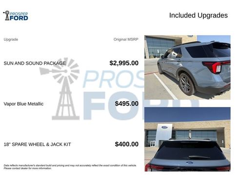 Used 2025 Ford Explorer ST w/ Sun And Sound Package image 3