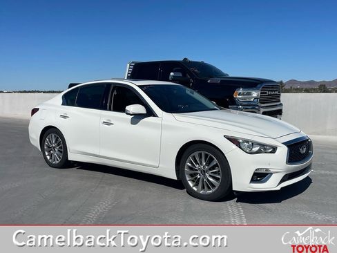 Used 2021 INFINITI Q50 Luxe image 1