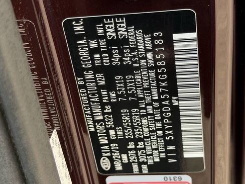 Used 2019 Kia Sorento S image 7