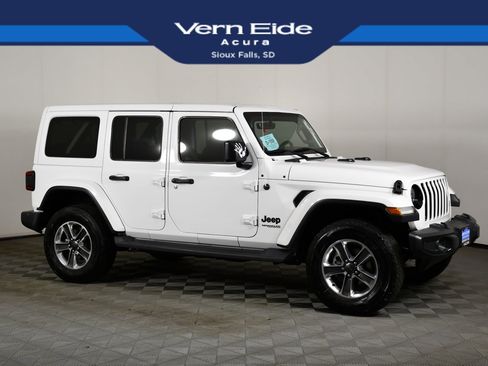 Used 2020 Jeep Wrangler Unlimited Sahara AWD/4WD image 1