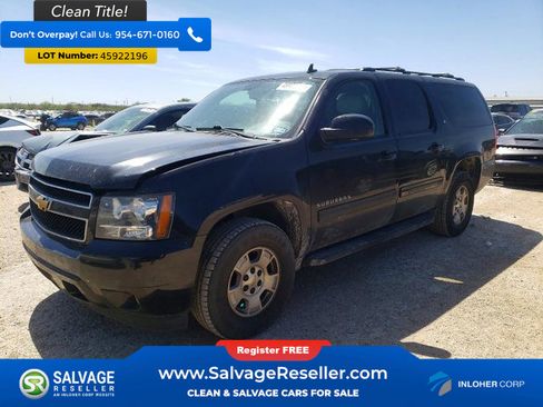 Used 2012 Chevrolet Suburban LT w/ Luxury Package image 1