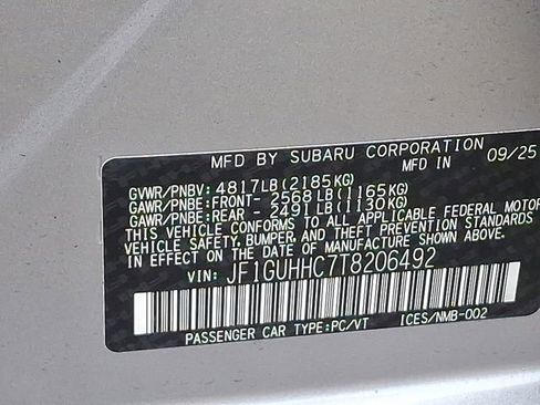 New 2026 Subaru Impreza RS image 23