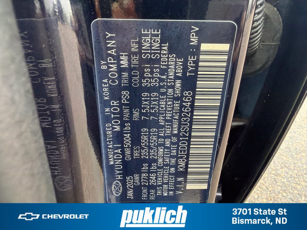 Used 2025 Hyundai Tucson Limited AWD/4WD image 35