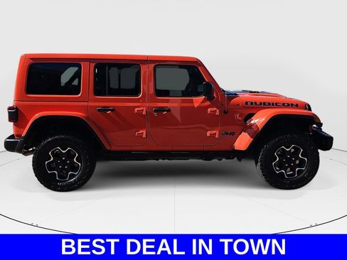 Used 2023 Jeep Wrangler Unlimited Rubicon 4xe w/ Steel Bumper Group AWD/4WD image 2