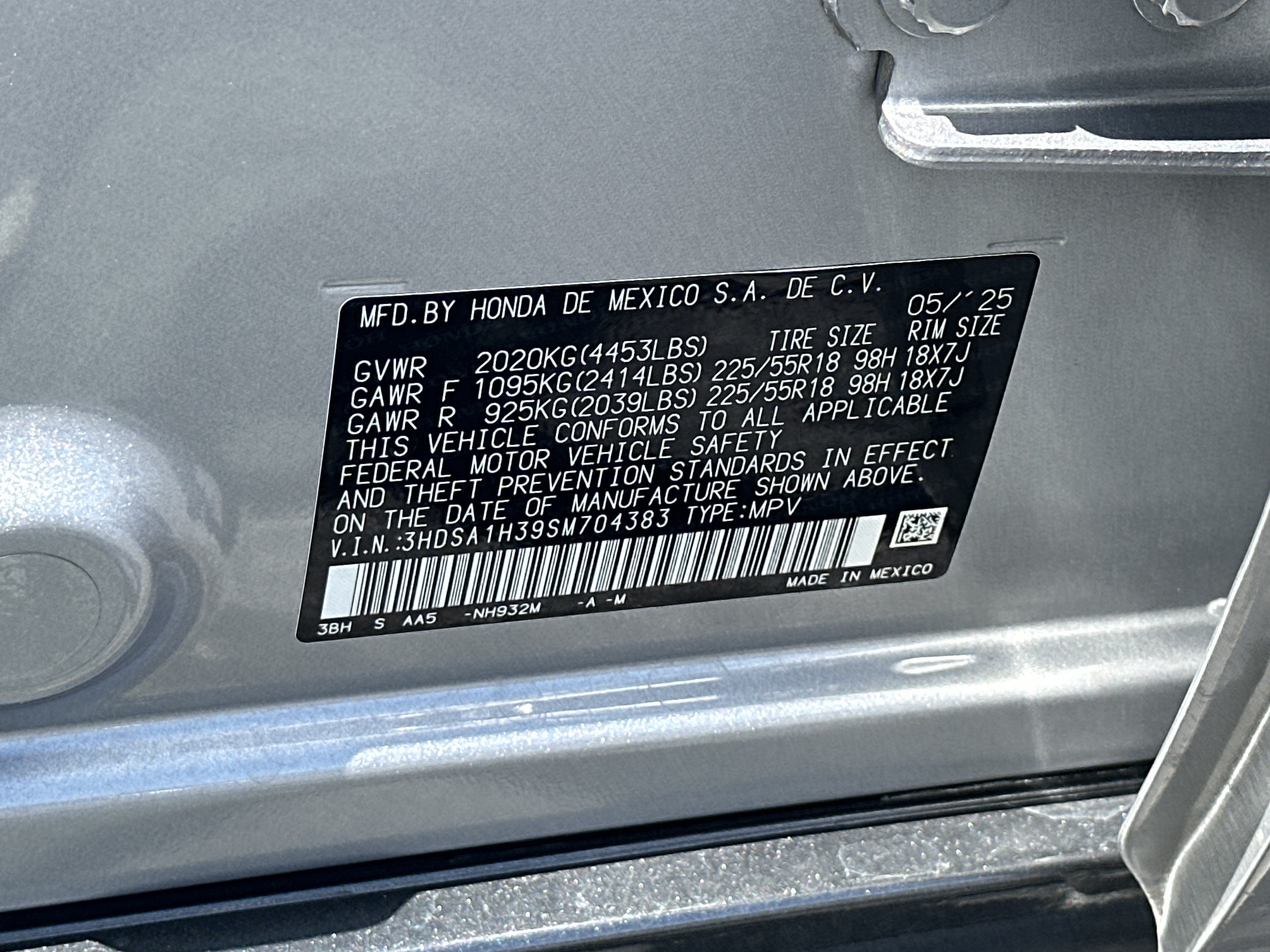 Certified 2025 Acura ADX FWD image 37
