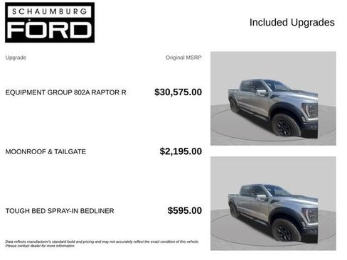 Used 2023 Ford F150 Raptor w/ Equipment Group 802A Raptor R AWD/4WD image 4