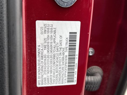 Used 2023 Honda Ridgeline RTL image 24