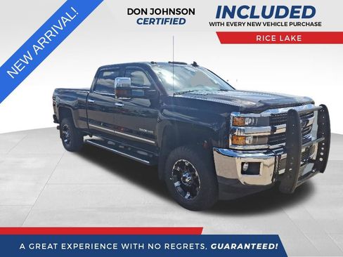 Used 2015 Chevrolet Silverado 3500 LTZ w/ Duramax Plus Package AWD/4WD image 1