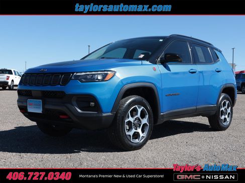 Used 2022 Jeep Compass Trailhawk w/ Trailhawk Elite Group AWD/4WD image 44