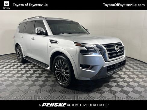 Used 2021 Nissan Armada Platinum w/ Captain's Chairs Package AWD/4WD image 17