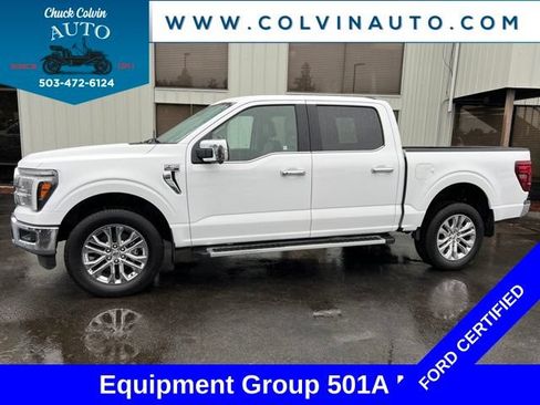 Certified 2025 Ford F150 Lariat w/ Mobile Office Package AWD/4WD image 1