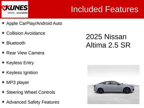 Used 2025 Nissan Altima 2.5 SR image 2
