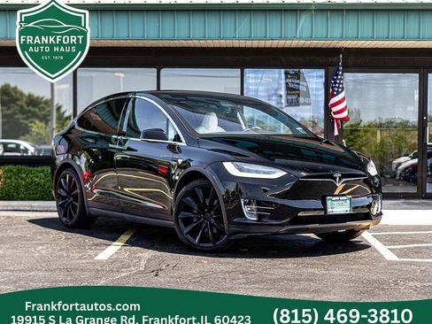 Used 2020 Tesla Model X Long Range AWD/4WD image 1
