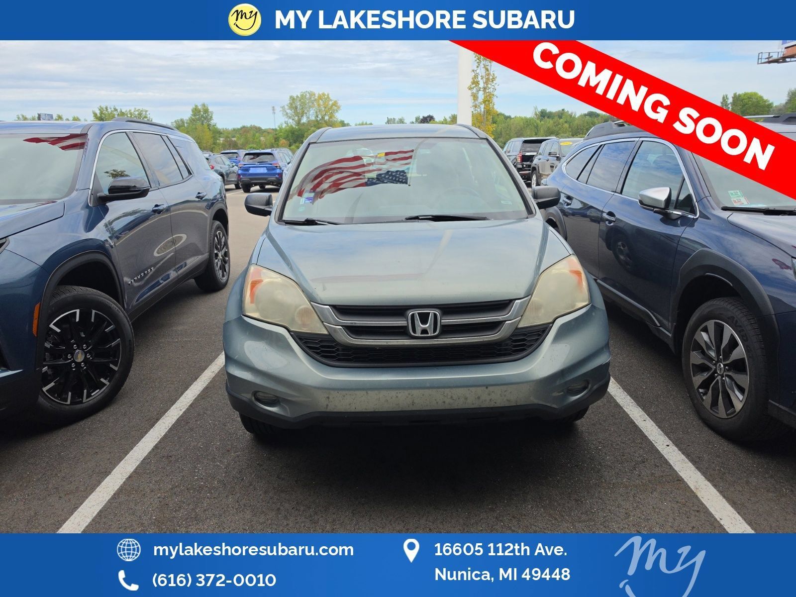 Used 2010 Honda CR-V LX image 2