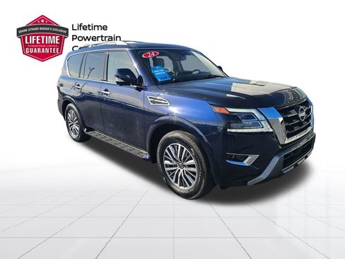 Used 2024 Nissan Armada SL w/ Captain's Chairs Package RWD image 5