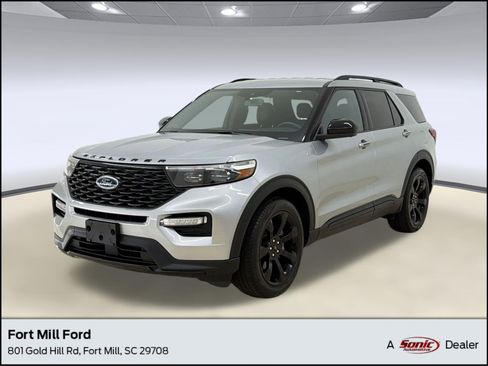Used 2023 Ford Explorer ST-Line w/ Class IV Trailer Tow Package RWD image 1