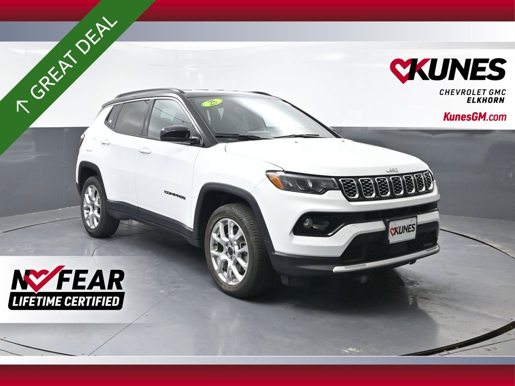 Used 2025 Jeep Compass Limited AWD/4WD image 1