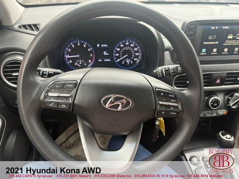 Used 2021 Hyundai Kona SE w/ Cargo Package AWD/4WD image 14
