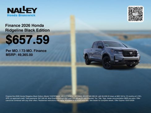 New 2026 Honda Ridgeline Black Edition image 7