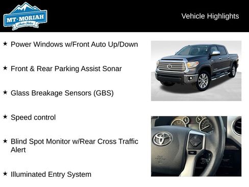 Used 2016 Toyota Tundra Limited w/ Limited Premium Package image 8