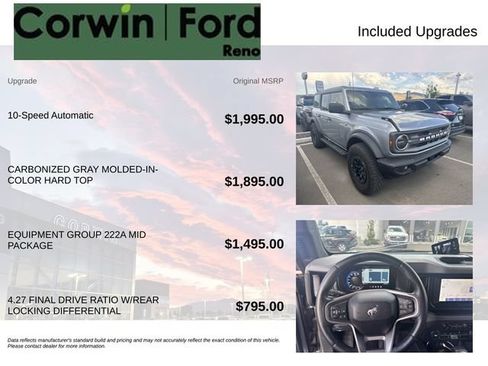 Used 2023 Ford Bronco Big Bend AWD/4WD image 3