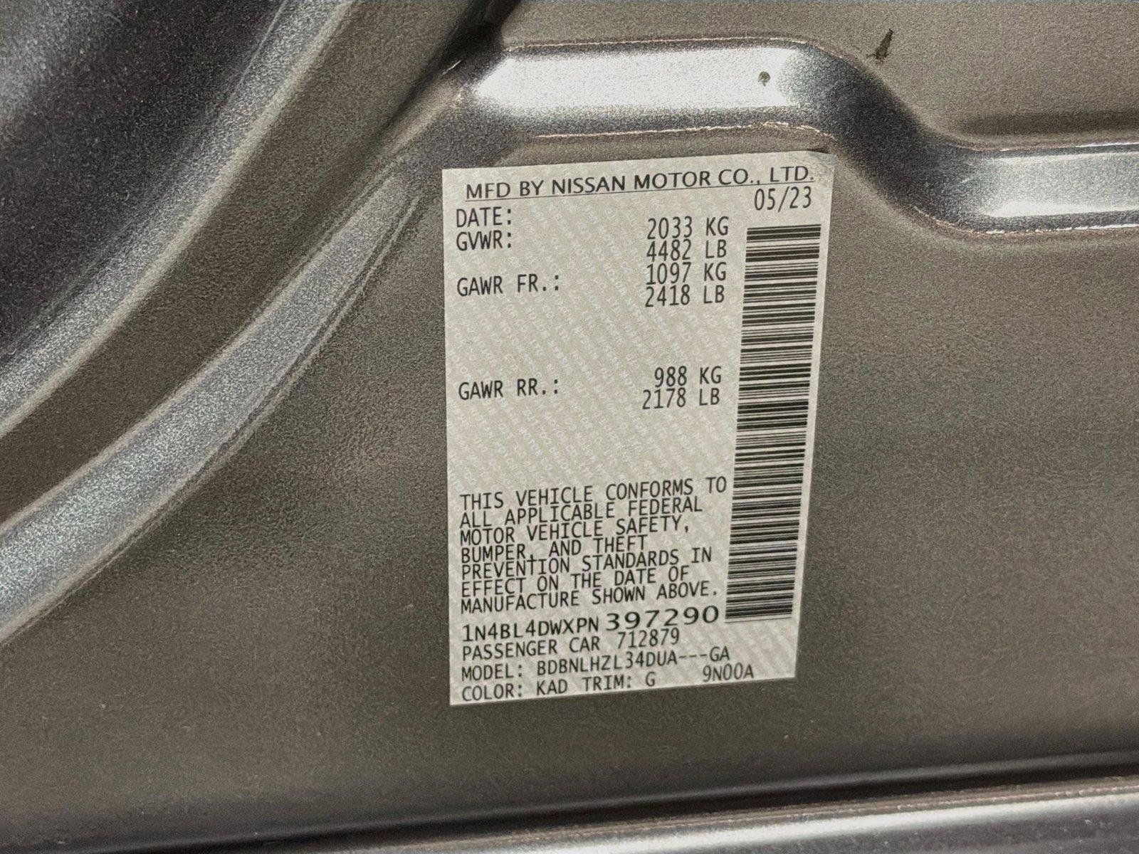 Used 2023 Nissan Altima 2.5 SV AWD/4WD image 38