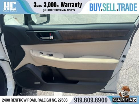 Used 2015 Subaru Outback 2.5i Limited w/ Protection Package #2 AWD/4WD image 23