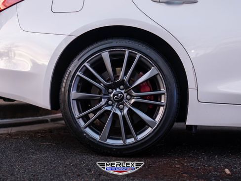 Used 2019 INFINITI Q50 Red Sport 400 w/ Proactive Package image 11