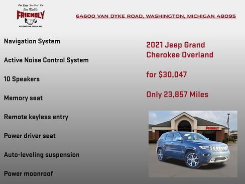 Used 2021 Jeep Grand Cherokee Overland image 5