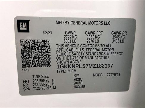 Used 2021 GMC Acadia Denali w/ LPO, Floor Liner Package image 44