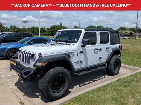 Used 2020 Jeep Wrangler Unlimited Sport S AWD/4WD image 3