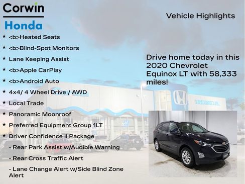 Used 2020 Chevrolet Equinox LT image 7