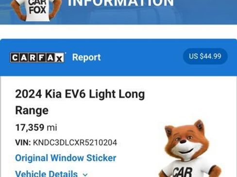 Used 2024 Kia EV6 Light AWD/4WD image 7