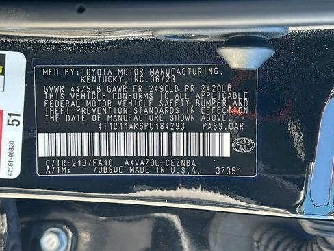 Used 2023 Toyota Camry LE FWD image 22