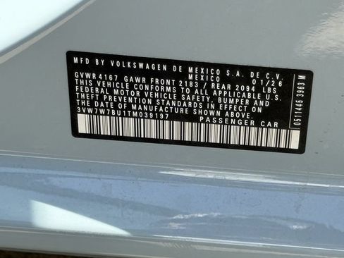 New 2026 Volkswagen Jetta SE FWD image 24