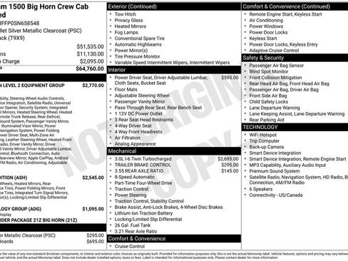 Used 2025 RAM 1500 Big Horn AWD/4WD image 31