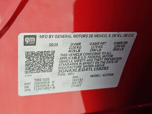 Used 2026 Chevrolet Equinox RS w/ Convenience Package III image 34