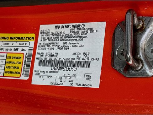 Used 2015 Ford Mustang Coupe RWD image 12