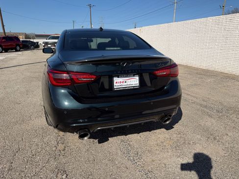 Used 2023 INFINITI Q50 Red Sport 400 w/ Black Opal Edition image 5